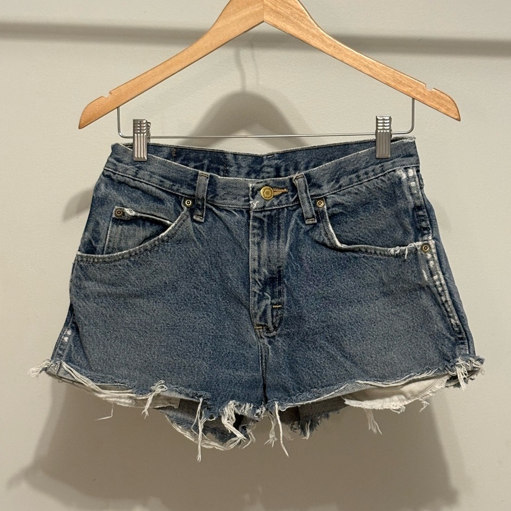 Wrangler Dark Blue Jean Shorts